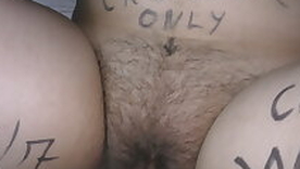 Body writing  slut wife near cumshot POV gangbang! - Roleplay