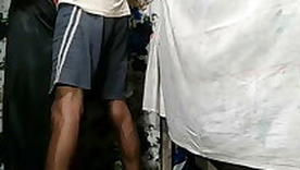 Sexymita fucking on garbage