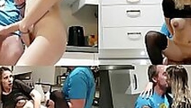 Accidental creampie hamper she still wants a facial besides Samantha Flair