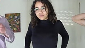 Moroccan teen Lily gets A LOT OF COCKS for her gangbang