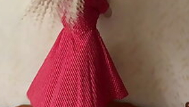 White ass in a red dress loves anal. FeralBerryy