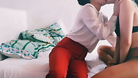 I was finally able to fuck my heterosexual secretary !!