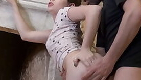 Sex surpassing the farm with hot teen