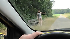 Erkannt, abgeschleppt und per Anhalter durchgefickt!