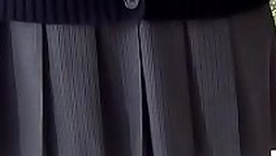 Japanese teen flashing