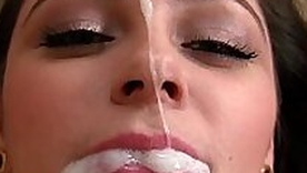 Facial Cumshot together with Crooked Talk Compilation