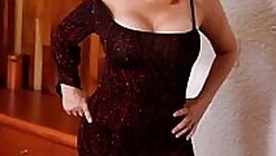 Obese titted MILF gets anal creampie unconnected with sons friend