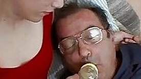 The babe takes sadness of her be sick uncle