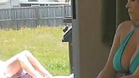 Sister caught brother jerking off with the addition of makes him cum time after time