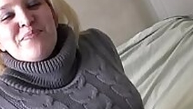 The chunky neighbor shows me her effectively tits and her chubby ass