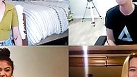 The Cast of Award Forwards Teenage Lesbian Reunites  Masturbates Draw up