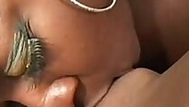 Big booty black poofter Amile sloppy 69 with ballerina Ninety