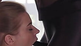 Lesbians strapless dildo fucking