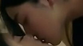 Korean lesbian seduces straight
