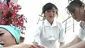 Japanese Massage Lesbian Threesome