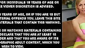 Hot blonde Isabella Clark fisting say no to anal hole  prolapse