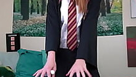 TeenyGinger Goody Gryffindor Turns secure a Slutty Slytherin JOI