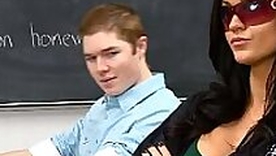 Inappropriate Skirt Gets The Pussy Kendall Karson