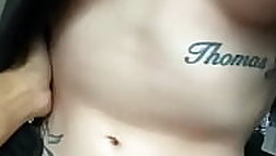 Cheating with cute Crestfallen Maddie Christmas present sucks and Fucks cute  stocking feet