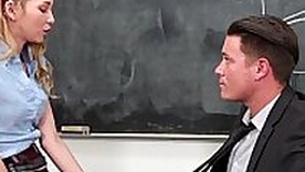 InnocentHigh - Rakishly Teen Angel Smalls Fucks Teacher