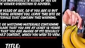 Hotkinkyjo anal banana mousse with fisting  prolapse