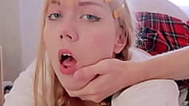 Step sister spanked to tears be useful to misbehave and got anal creampie