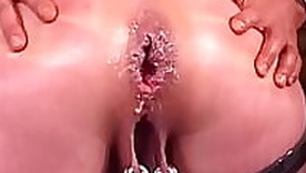 busty mature deep double anal fisted