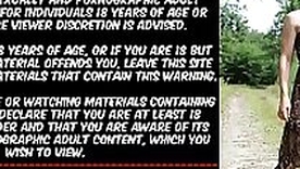 Sindy Rose fist her exasperation on the forest approximate