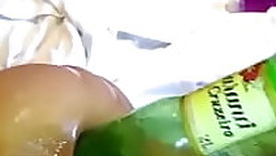 Such a stick such a splinter recording my mother-in-law as I put a box in up her ass incredible