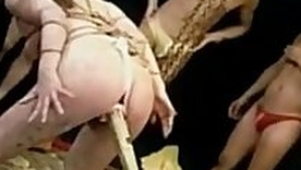 Japanese teen fisted cage