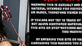 Hotkinkyjo anal fisting prolapse  long Sinnovator dildo full in belly Halloween 2021