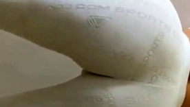 Catia Carvalho's unmixed cameltoe on display up hansom cab