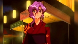 Animated bunny gets vicious in a taxi-cub in HD hentai video