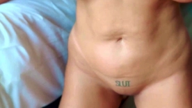 Arab beauty gives a sensual handjob to a broad in the beam cock