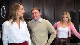 Jill Taylor joins stepchildren for hardcore session