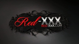 European milf with big boobs goes topless outdoors on Easter