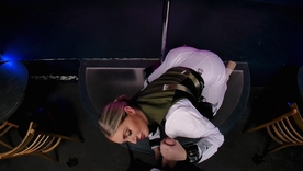 VR blowjob with Kayley Gunner in Yelena Belova black widow burlesque