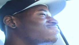 Gia Marley enjoys a big black cock with respect to a young black scantling