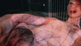 Young redhead Allison's penny-pinching and hairy pussy gets pleasure foreigner toys