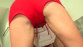 Sanya's athletic passion leads to steamy shower encounters