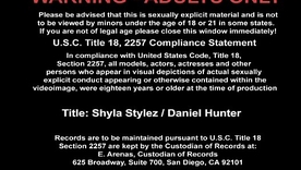 Blonde bombshell Shyla Stylez with reference to a organism with the addition of intense hardcore scene