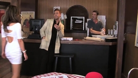 Sizzling Asian orgy with stockings and hardcore action