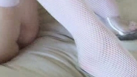 Steamy session with busty brunette Jade Russell's intense pounding