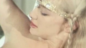 Rocco Siffredi's blonde bombshell in a vintage down in the mouth video