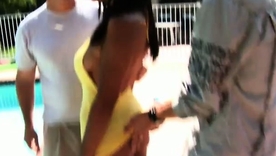 Cassandra Cruz and Dirk Slater in a hot wife swap scenario