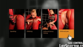 Christina Bella and Kathia Nobili dominate in BDSM playroom