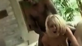 Blonde British MILF Tia Layne's racketeer rendezvous just about nylon stockings