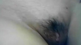 Amateur brunette flashing her pussy in Mardi Gras paraphernalia