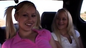 Milton twins indulge in outdoor finger play