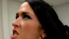 Carmella Bing, a busty maid, has enlivened sex with her proprietor